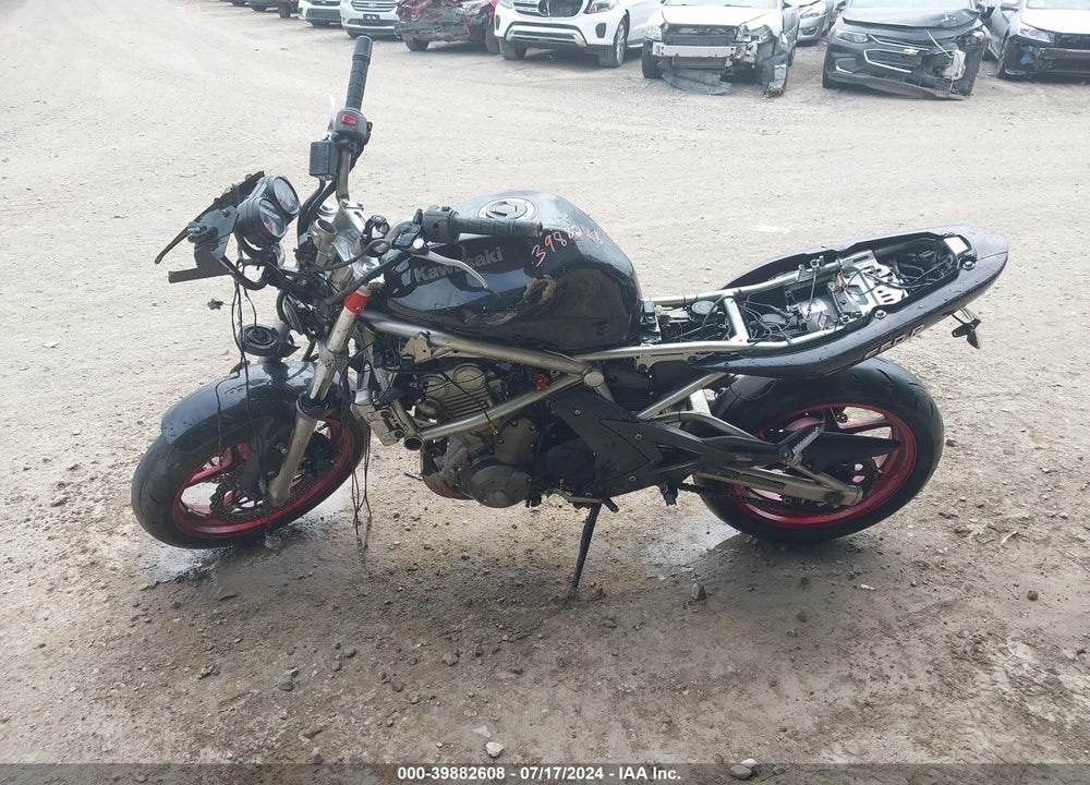 2008 KAWASAKI EX650 A VIN: JKAEXEA108A036440