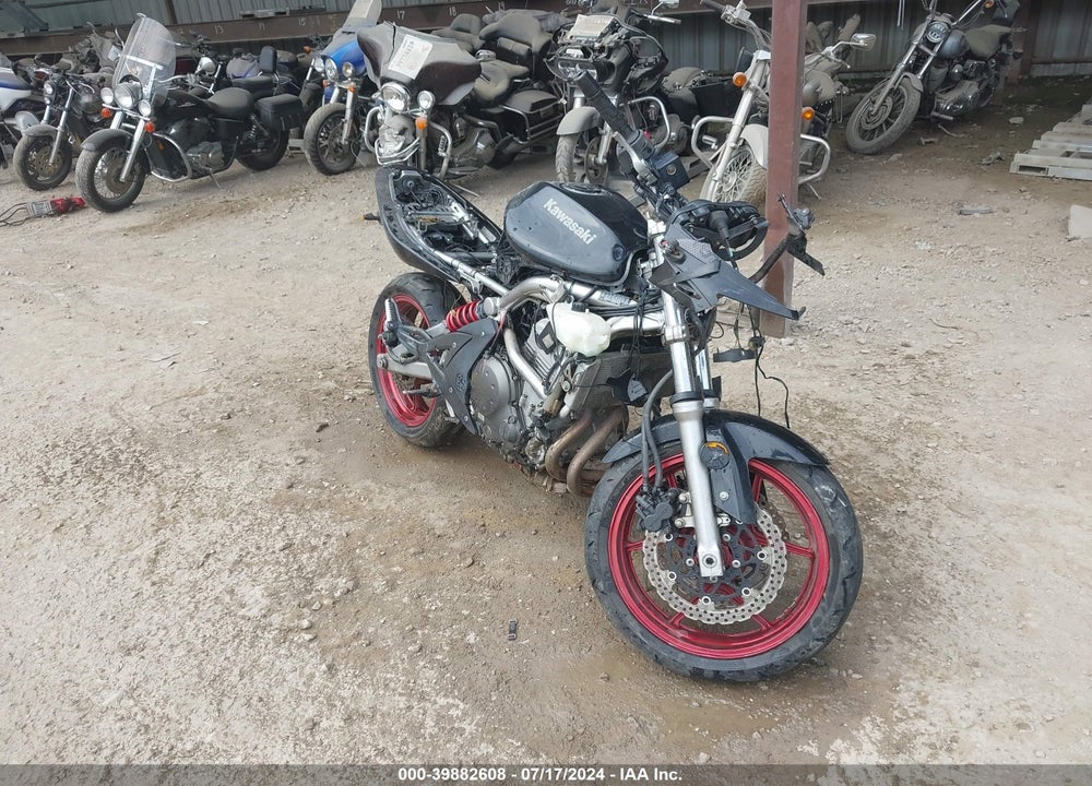 2008 KAWASAKI EX650 A VIN: JKAEXEA108A036440
