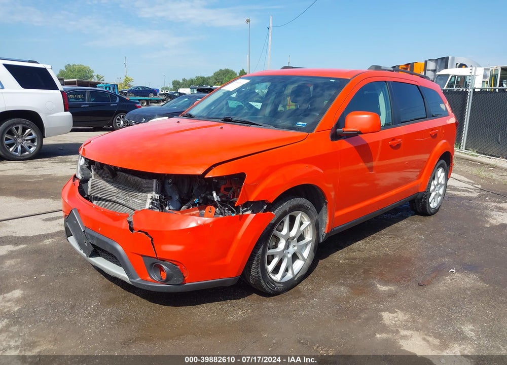 2018 DODGE JOURNEY SXT VIN: 3C4PDCBB2JT183974