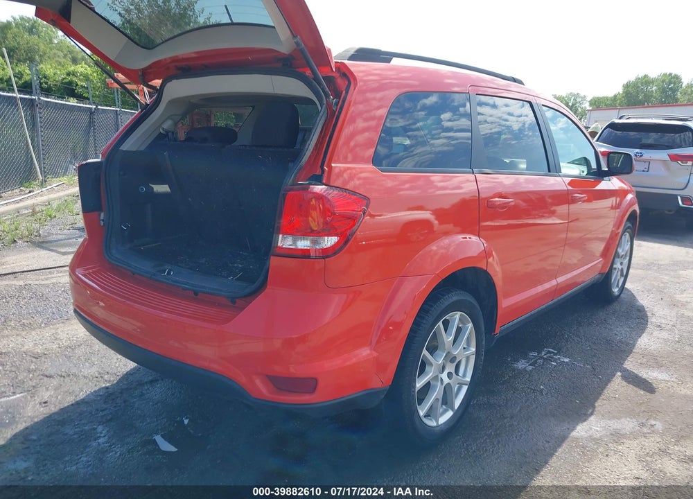 2018 DODGE JOURNEY SXT VIN: 3C4PDCBB2JT183974