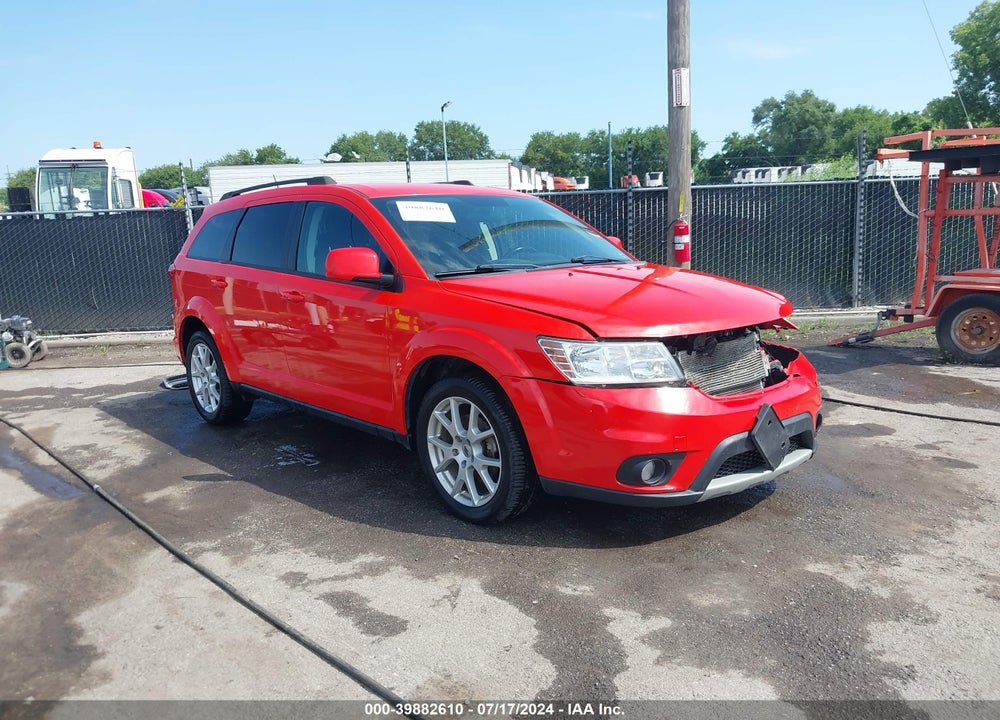 2018 DODGE JOURNEY SXT VIN: 3C4PDCBB2JT183974