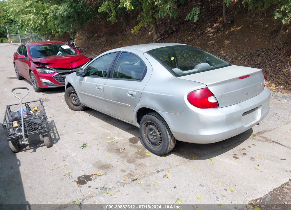 2000 DODGE NEON HIGHLINE VIN: 1B3ES46C8YD756027