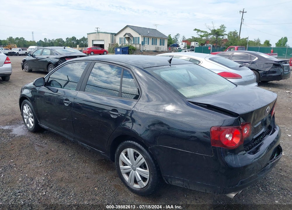 2008 VOLKSWAGEN JETTA S VIN: 3VWJZ71K38M166067