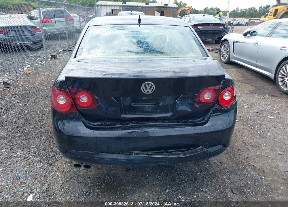 2008 VOLKSWAGEN JETTA S VIN: 3VWJZ71K38M166067
