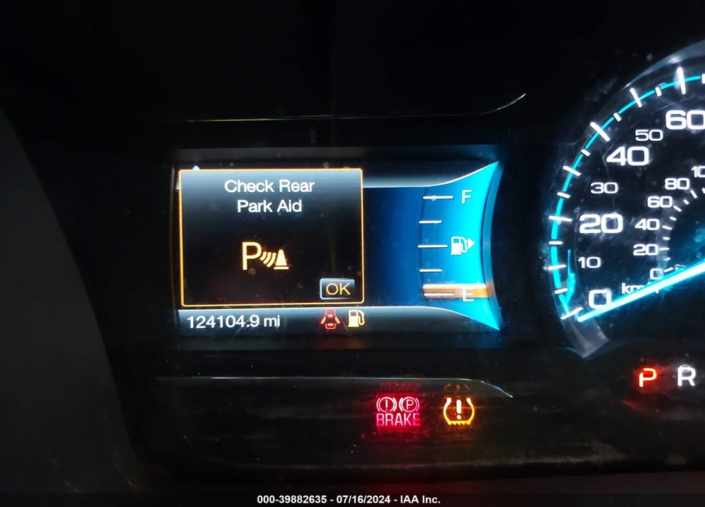 2016 FORD FLEX SEL VIN: 2FMGK5C8XGBA22647