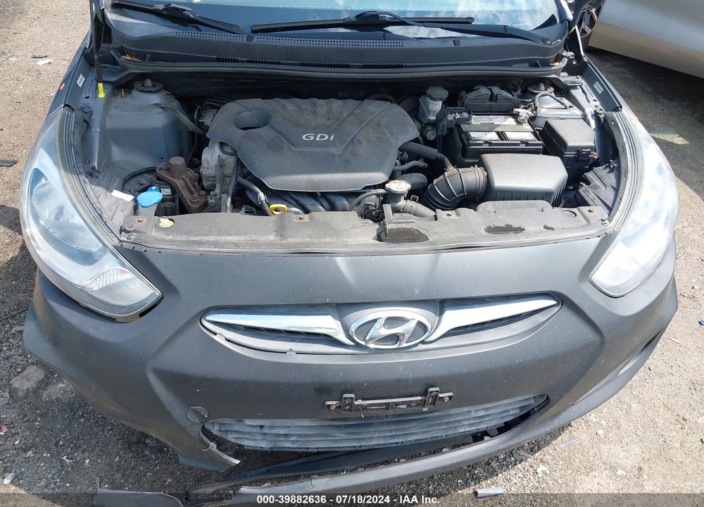 2013 HYUNDAI ACCENT GLS VIN: KMHCT4AE9DU488882