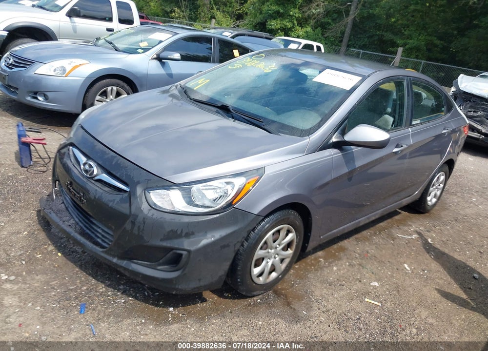 2013 HYUNDAI ACCENT GLS VIN: KMHCT4AE9DU488882