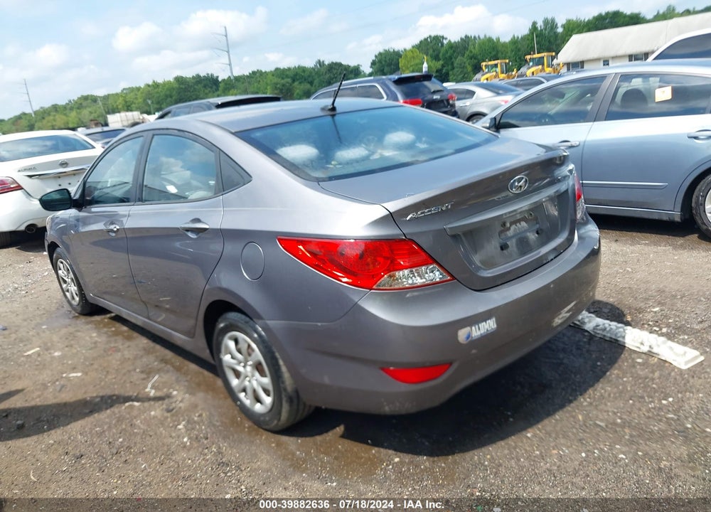 2013 HYUNDAI ACCENT GLS VIN: KMHCT4AE9DU488882