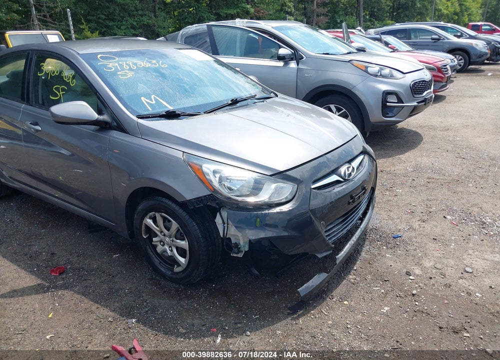 2013 HYUNDAI ACCENT GLS VIN: KMHCT4AE9DU488882