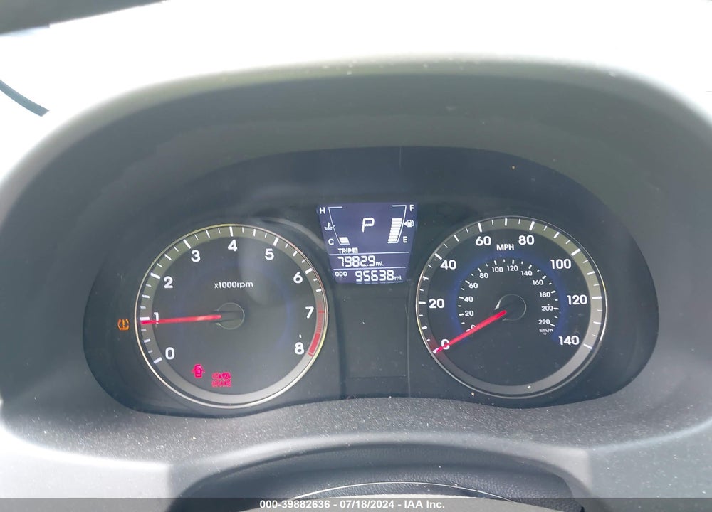 2013 HYUNDAI ACCENT GLS VIN: KMHCT4AE9DU488882
