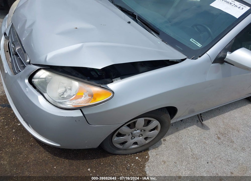 2007 HYUNDAI ELANTRA GLS/LIMITED/SE VIN: KMHDU46D77U054885