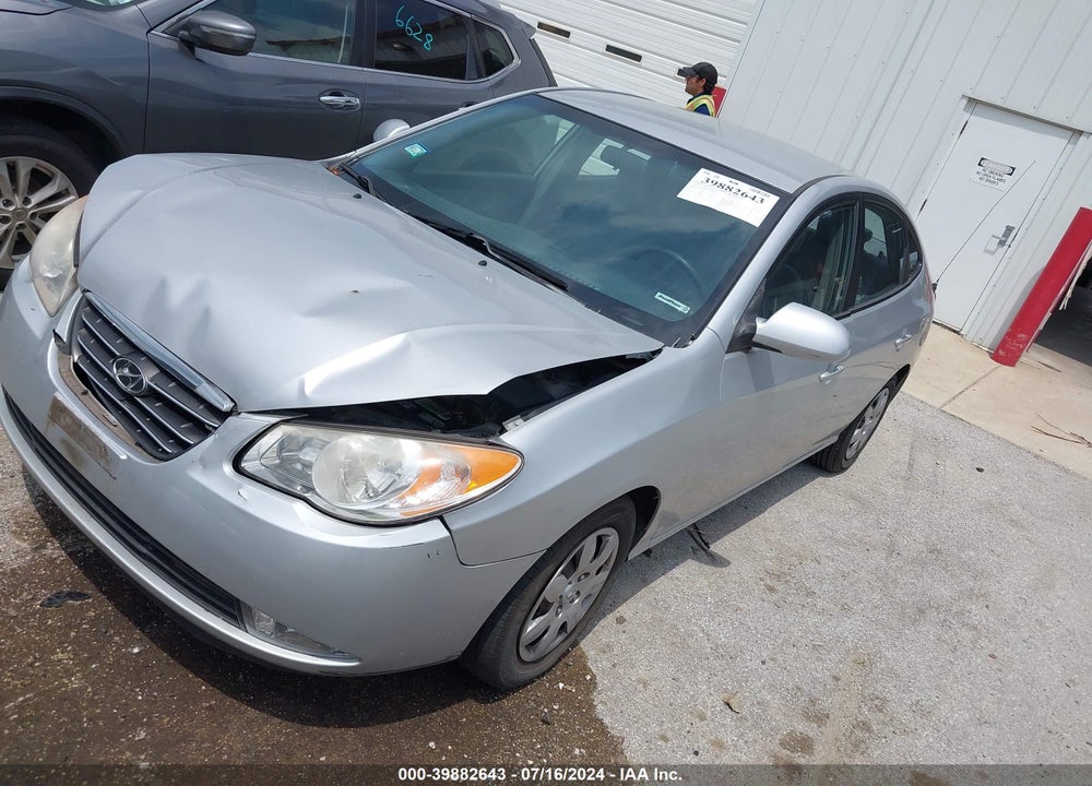 2007 HYUNDAI ELANTRA GLS/LIMITED/SE VIN: KMHDU46D77U054885
