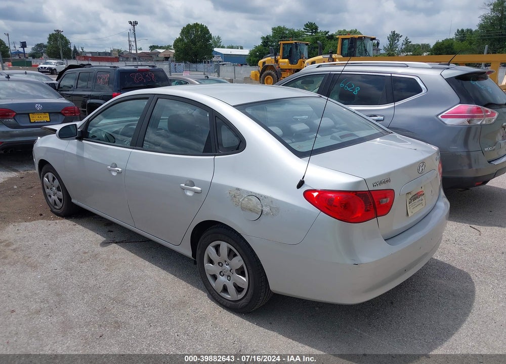 2007 HYUNDAI ELANTRA GLS/LIMITED/SE VIN: KMHDU46D77U054885