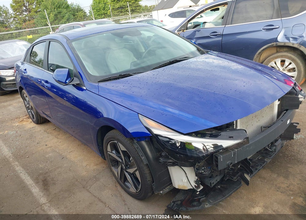 2023 HYUNDAI ELANTRA HYBRID LIMITED VIN: KMHLN4AJ7PU082966