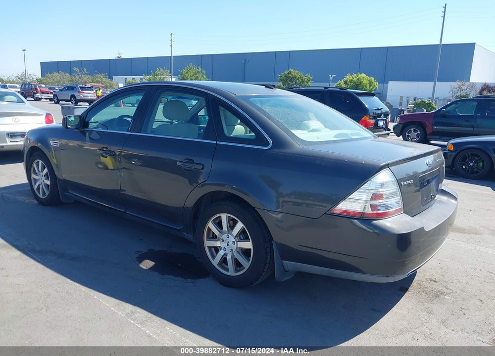 2008 FORD TAURUS SEL VIN: 1FAHP24W98G151114