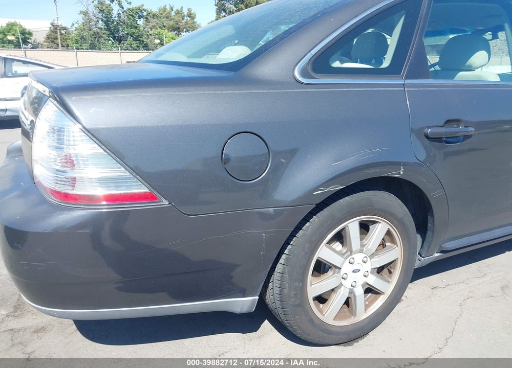 2008 FORD TAURUS SEL VIN: 1FAHP24W98G151114
