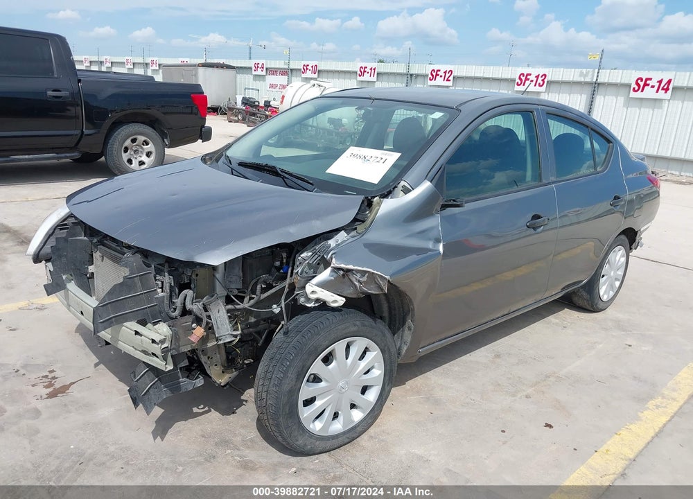 2019 NISSAN VERSA 1.6 S+ VIN: 3N1CN7AP9KL820735