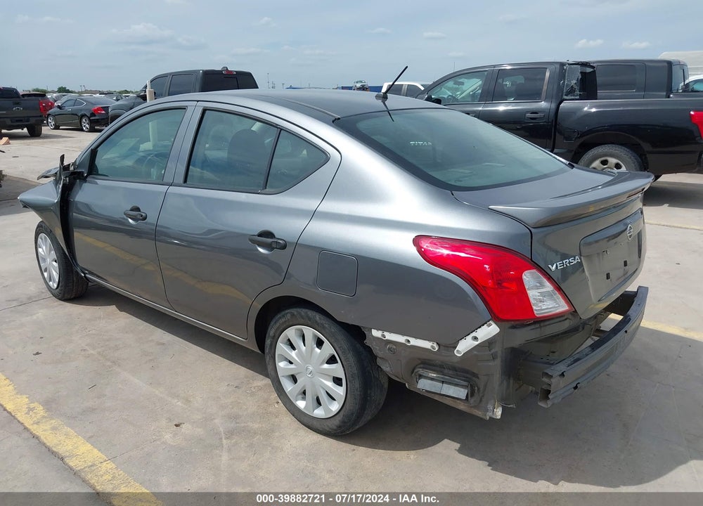 2019 NISSAN VERSA 1.6 S+ VIN: 3N1CN7AP9KL820735