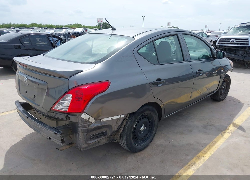 2019 NISSAN VERSA 1.6 S+ VIN: 3N1CN7AP9KL820735