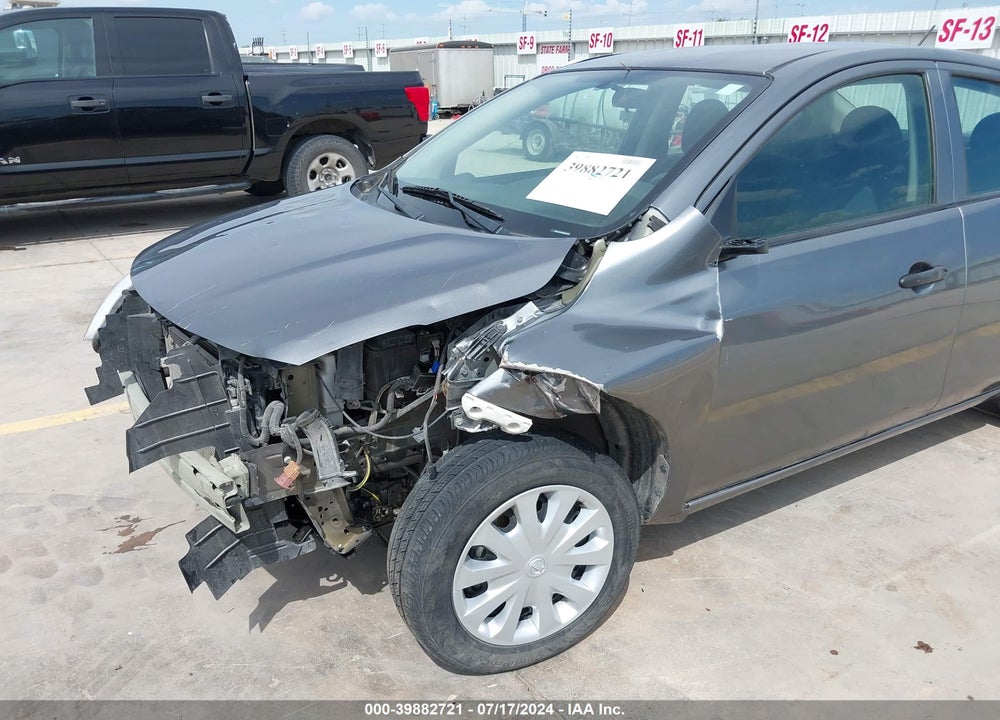 2019 NISSAN VERSA 1.6 S+ VIN: 3N1CN7AP9KL820735