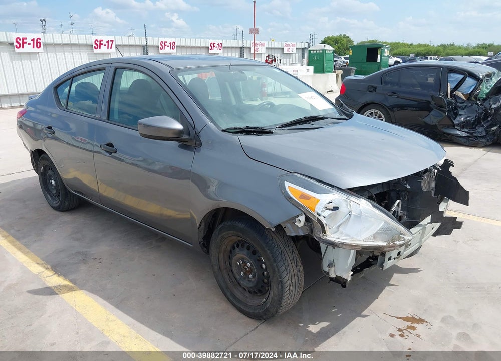 2019 NISSAN VERSA 1.6 S+ VIN: 3N1CN7AP9KL820735