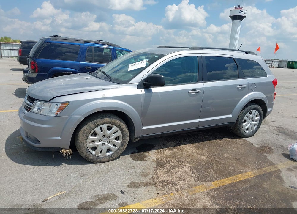 2016 DODGE JOURNEY SE VIN: 3C4PDDAG2GT109580