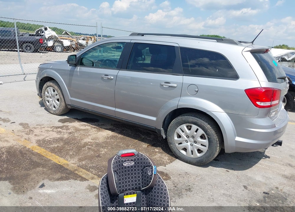 2016 DODGE JOURNEY SE VIN: 3C4PDDAG2GT109580
