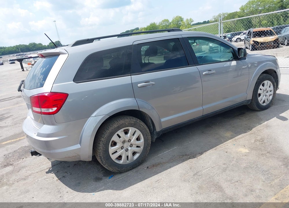 2016 DODGE JOURNEY SE VIN: 3C4PDDAG2GT109580