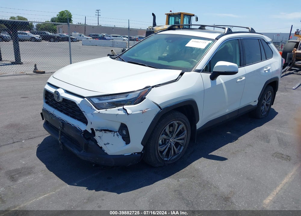 2022 TOYOTA RAV4 HYBRID XLE PREMIUM VIN: JTMB6RFV7ND532327