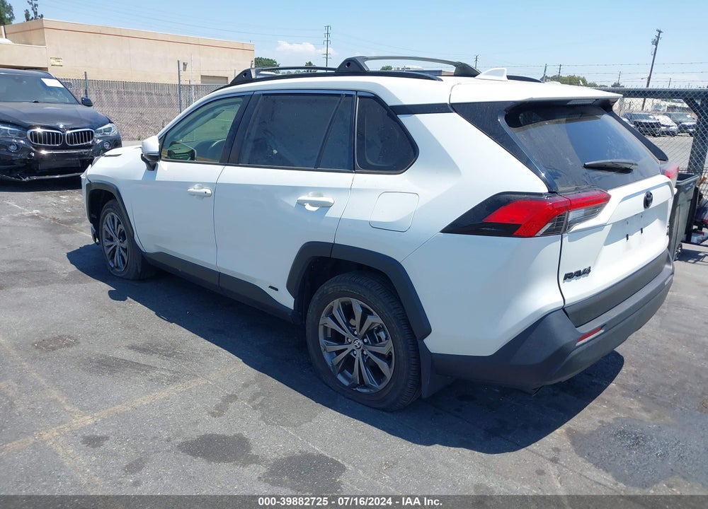 2022 TOYOTA RAV4 HYBRID XLE PREMIUM VIN: JTMB6RFV7ND532327