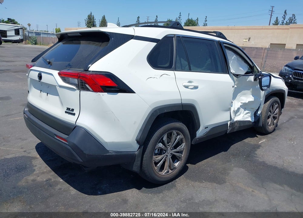 2022 TOYOTA RAV4 HYBRID XLE PREMIUM VIN: JTMB6RFV7ND532327