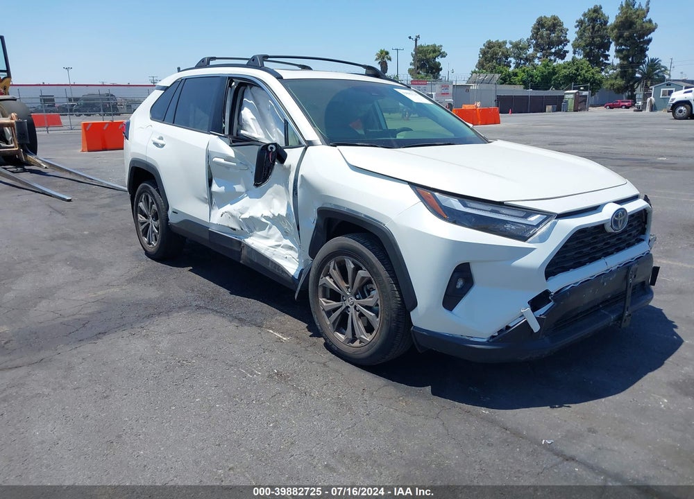 2022 TOYOTA RAV4 HYBRID XLE PREMIUM VIN: JTMB6RFV7ND532327