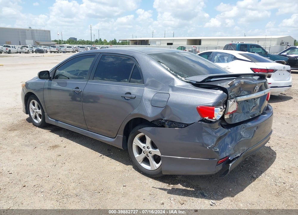 2011 TOYOTA COROLLA S VIN: 2T1BU4EE4BC642738