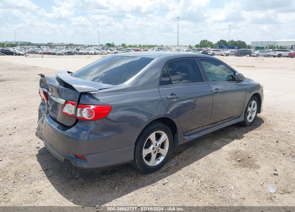 2011 TOYOTA COROLLA S VIN: 2T1BU4EE4BC642738