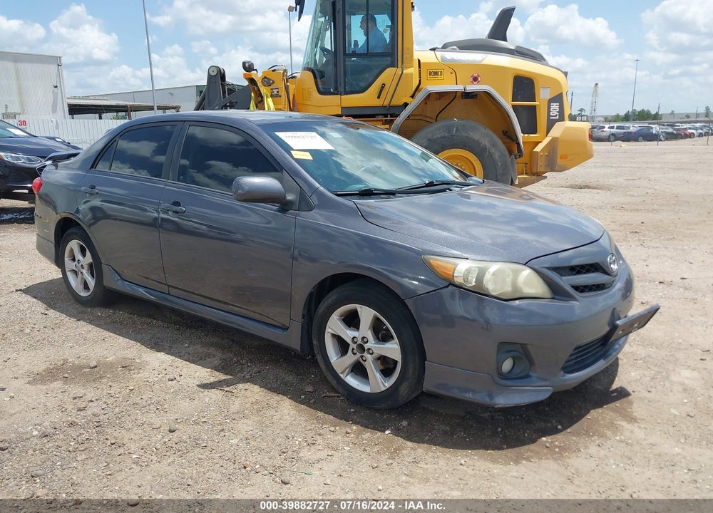 2011 TOYOTA COROLLA S VIN: 2T1BU4EE4BC642738