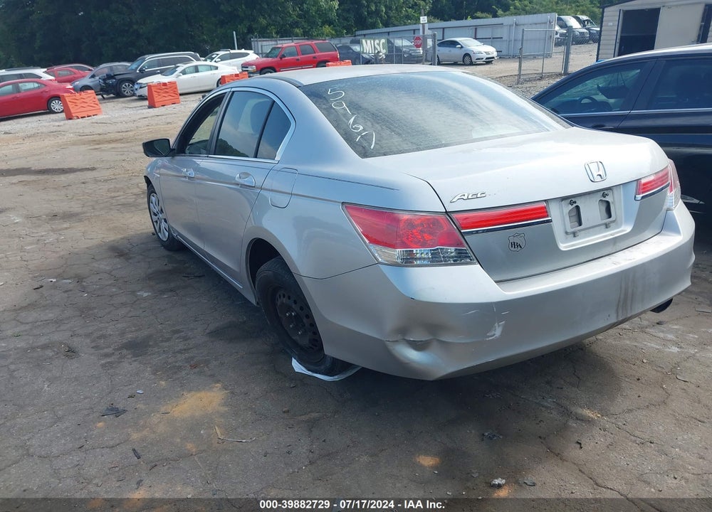 2011 HONDA ACCORD 2.4 LX VIN: 1HGCP2F36BA145967