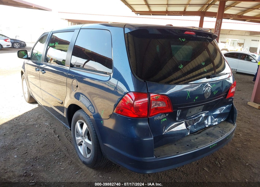 2009 VOLKSWAGEN ROUTAN SE VIN: 2V8HW34139R554677