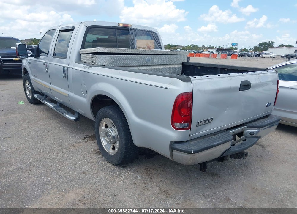 2007 FORD F-250 LARIAT/XL/XLT VIN: 1FTSW20P27EA62299