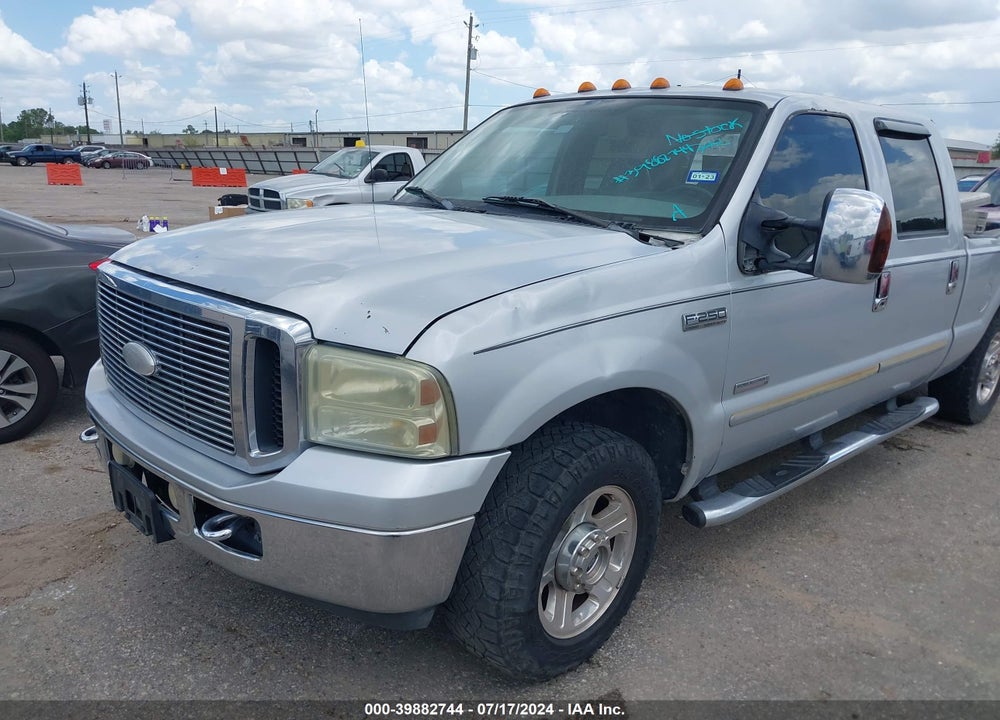 2007 FORD F-250 LARIAT/XL/XLT VIN: 1FTSW20P27EA62299