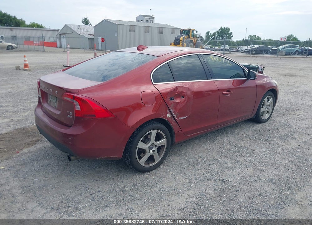 2013 VOLVO S60 T5/T5 PLATINUM/T5 PREMIER/T5 PREMIER PLUS VIN: YV1612FHXD2230536