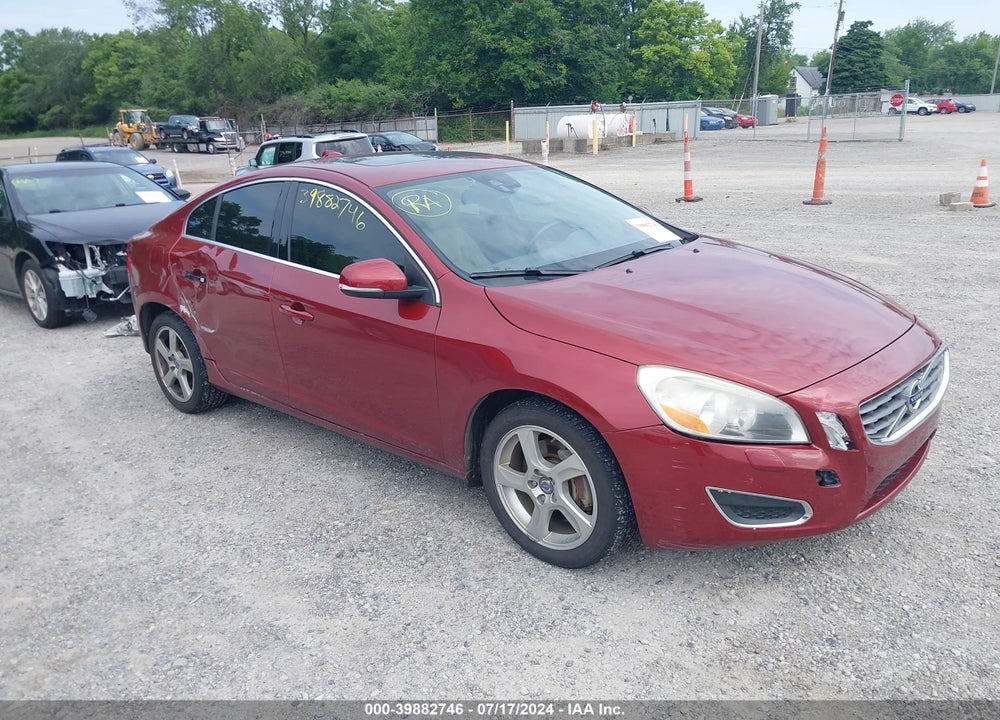 2013 VOLVO S60 T5/T5 PLATINUM/T5 PREMIER/T5 PREMIER PLUS VIN: YV1612FHXD2230536