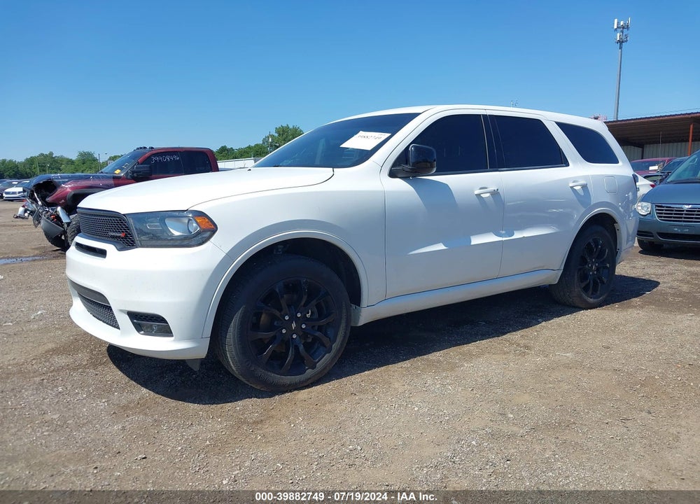 2019 DODGE DURANGO GT AWD VIN: 1C4RDJDG6KC717836