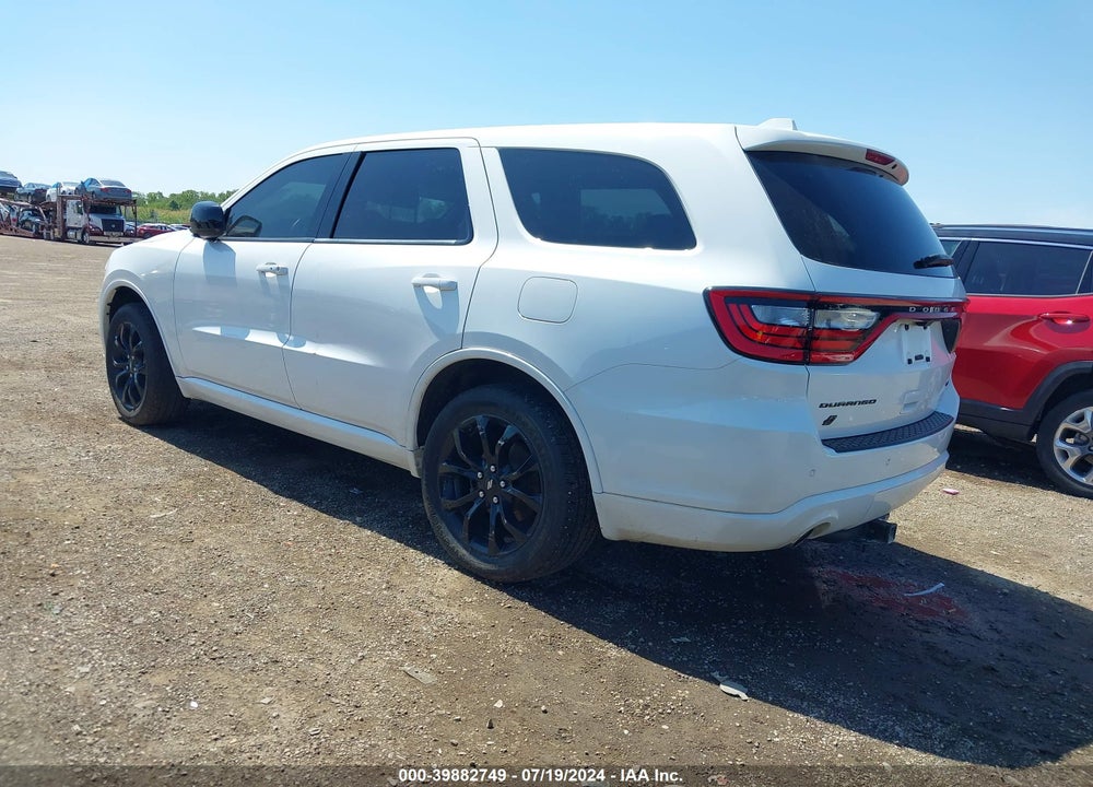 2019 DODGE DURANGO GT AWD VIN: 1C4RDJDG6KC717836