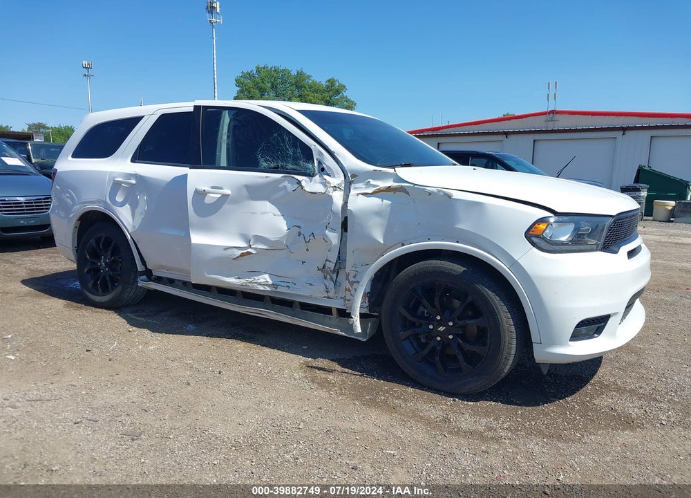 2019 DODGE DURANGO GT AWD VIN: 1C4RDJDG6KC717836