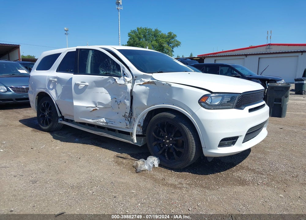 2019 DODGE DURANGO GT AWD VIN: 1C4RDJDG6KC717836