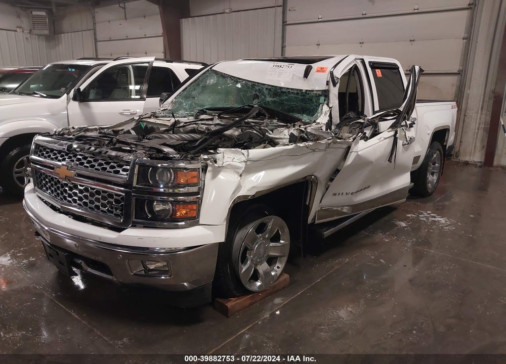 2014 CHEVROLET SILVERADO 1500 1LZ VIN: 3GCUKSEC3EG124504