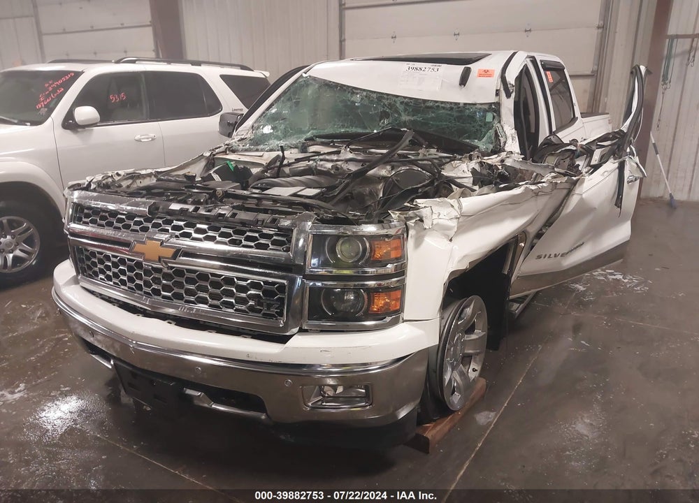 2014 CHEVROLET SILVERADO 1500 1LZ VIN: 3GCUKSEC3EG124504
