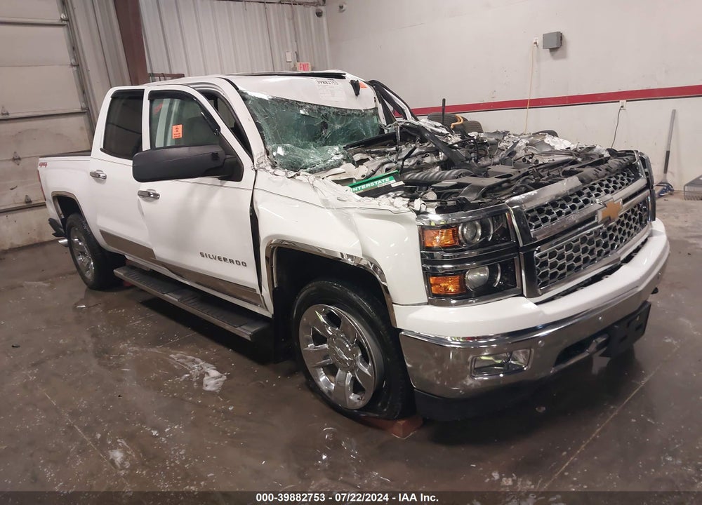 2014 CHEVROLET SILVERADO 1500 1LZ VIN: 3GCUKSEC3EG124504