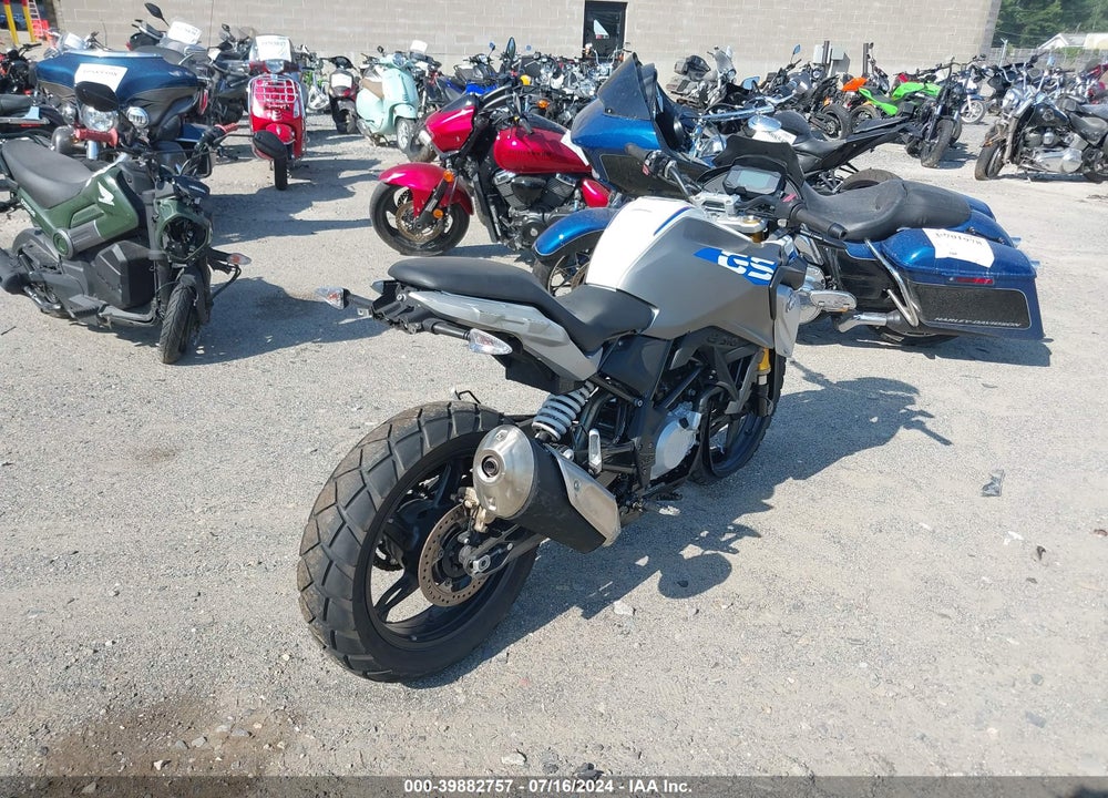 2018 BMW G310 GS VIN: WB30G1207JR823878