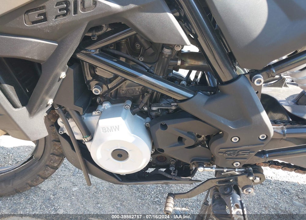 2018 BMW G310 GS VIN: WB30G1207JR823878